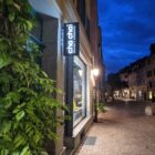 Werbeausleger mit LED Leuchten